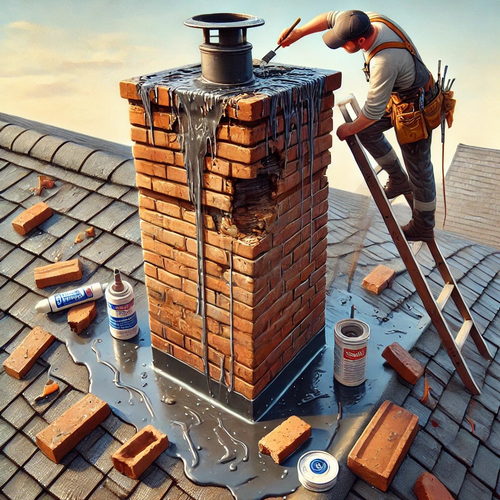 Professional Chimney Leak Repair Sterling MA - Expert Water Damage Prevention by Chimney Sweep Sterling Massachusetts